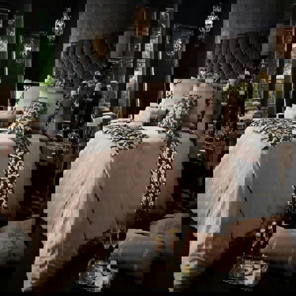 Smart Living Katie Duvet Cover and Pillowcase Set - Chambray Silver