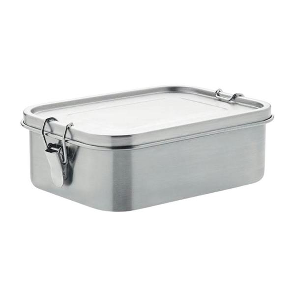 MidOcean Sao Stainless Steel Lunch Box - Matt Silver - 