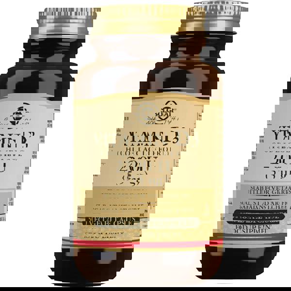 Solgar Vitamins Vitamin D3 (Cholecalciferol) 2200 IU (55 µg) Vegetable Capsules x 50