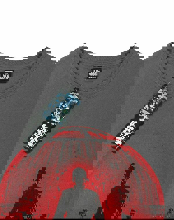 Star Wars Womens Grey Foil Short Sleeved T-Shirt