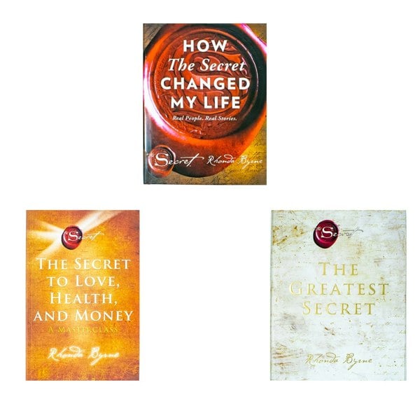 Rhonda Byrne How The Secret Changed My Life, The Greatest Secret, The Secret to Love Health & Money