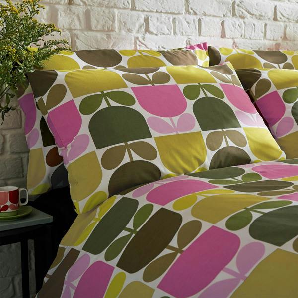 Orla Kiely Multi BLOCK Stem Duvet Cover Set