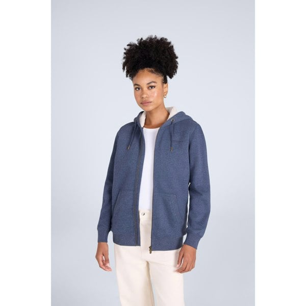 Animal Womens Zuri Organic Hoodie - Dark Blue