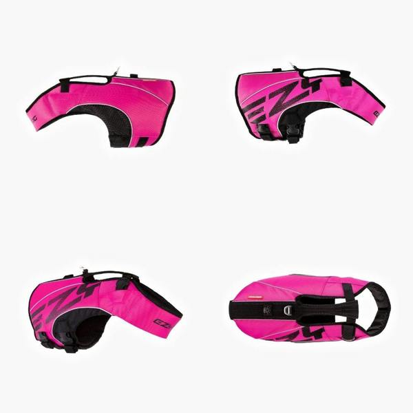 EzyDog DFD X2 Boost Dog Life Jacket in Pink
