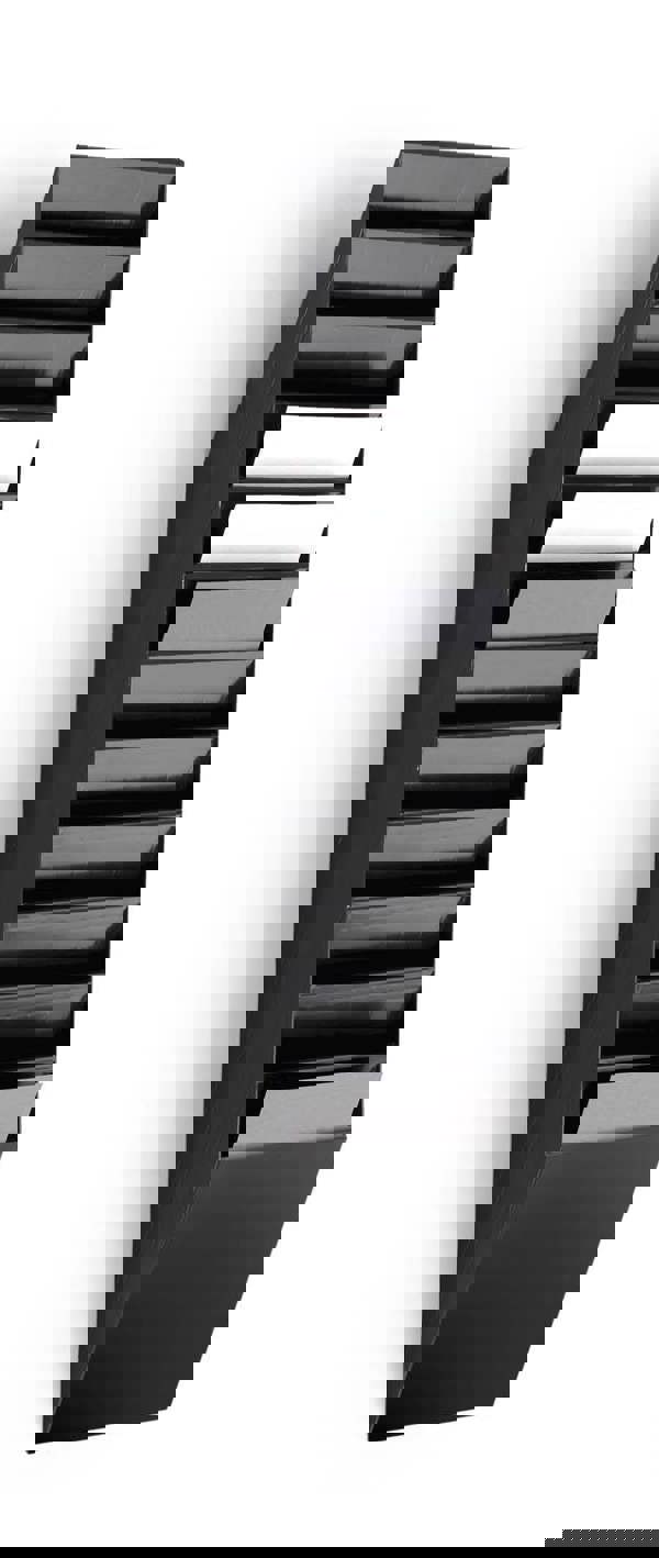 Durable FLEXIBOXX 12 Wall Mounted Literature Tray | A4 Portrait Holder | Black