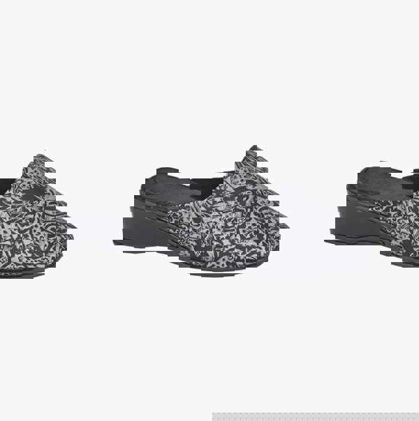 Sleepers PRIYA Womens Mules Slippers Black/Silver