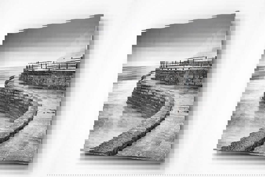 large black and white photography