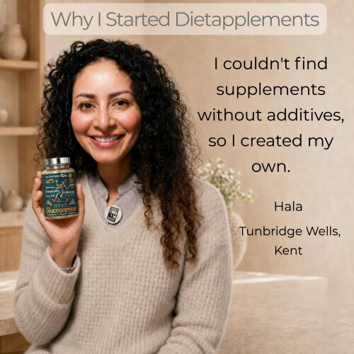 Dietapplements Glucosamine, Chondroitin, Turmeric, Vitamins & Minerals for the Bones & Joints