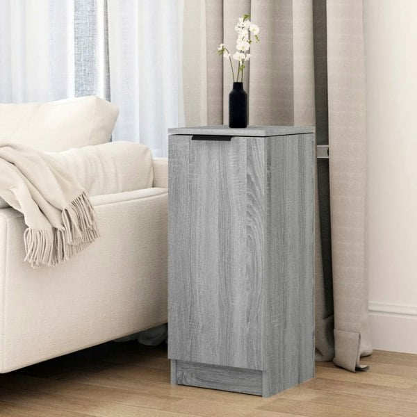Berkfield Sideboard Grey Sonoma 30x30x70 cm Engineered Wood