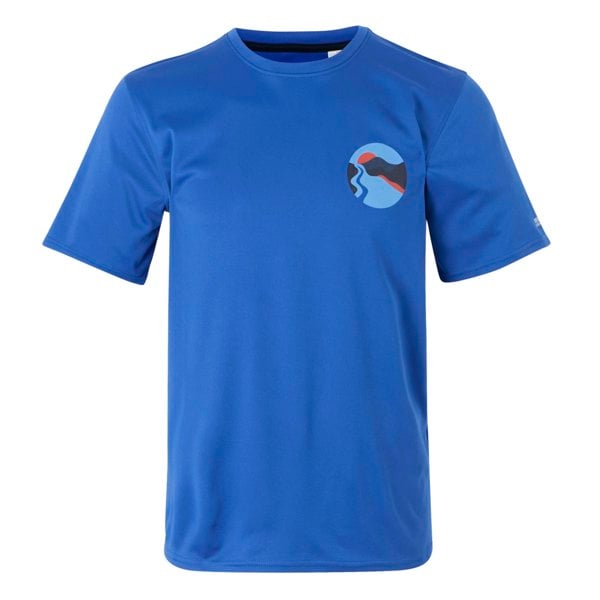 Regatta Mens Fingal IX Sunrise T-Shirt - Olympian Blue