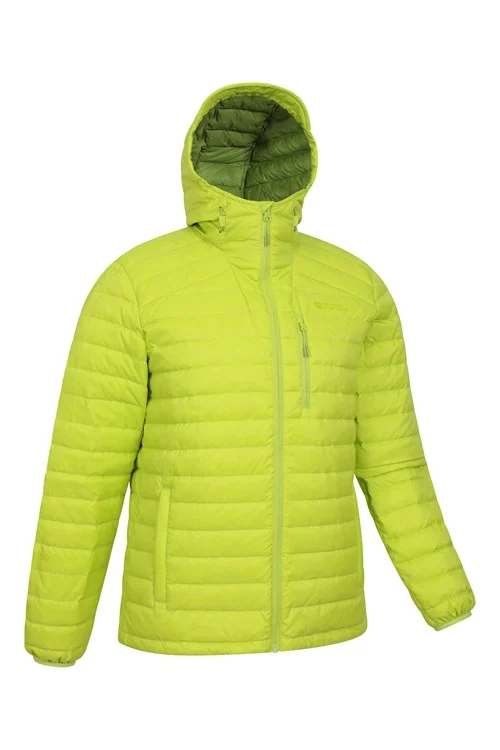 Mountain Warehouse Mens Henry II Extreme Down Filled Padded Jacket - Lime