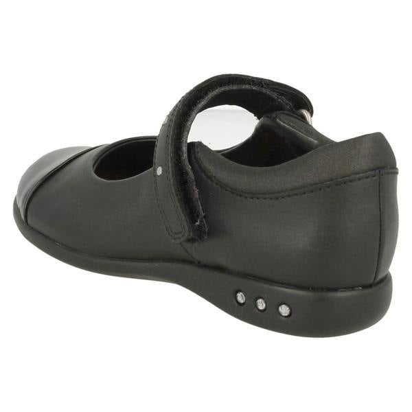 Clarks Girls Clarks Studded Strap School Shoes Prime Walk
