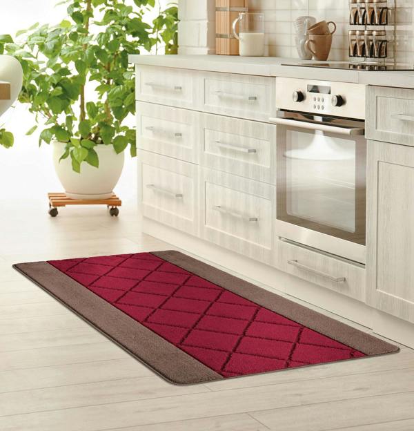 Smart Living Carmela Gel Mat - Brown Red