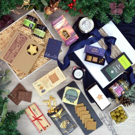Heather and Bale Birling Christmas Box