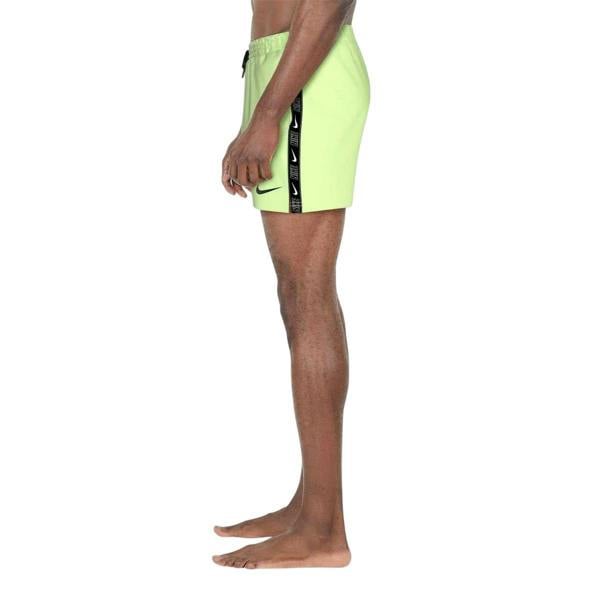 Nike Mens Swoosh Mesh Lined Swim Shorts - Volt - 