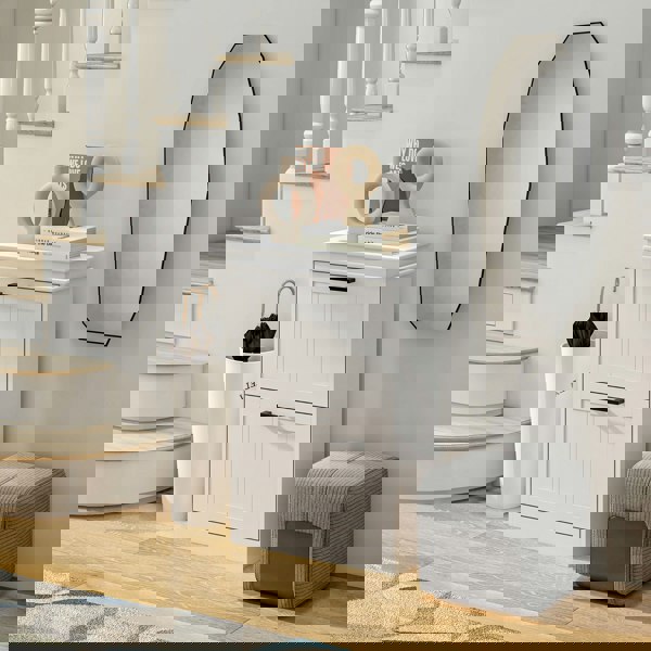 Flip-down Shoe Cabinet