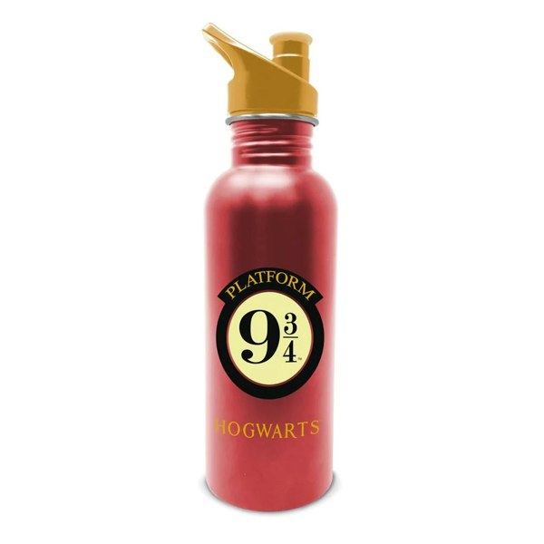 Harry Potter Platform 9 3/4 Metal Water Bottle - Red/Yellow