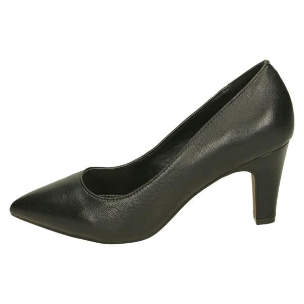 Leather Collection Ladies Leather Collection Court Shoes