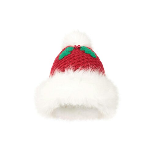 Mountain Warehouse Womens Mrs Claus Pom Pom Christmas Beanie - Red