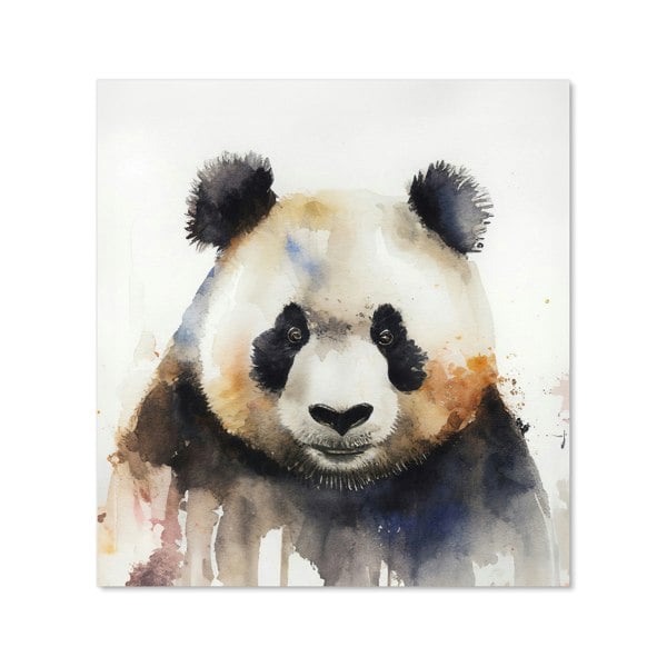 Warren Reed - Designer Panda Watercolour Kitchen Splashback