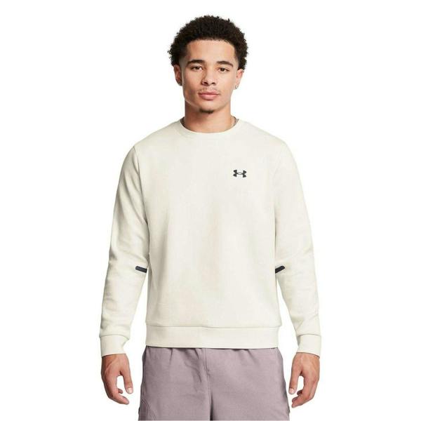 Under Armour Mens Unstoppable Sweatshirt - White/Black - 