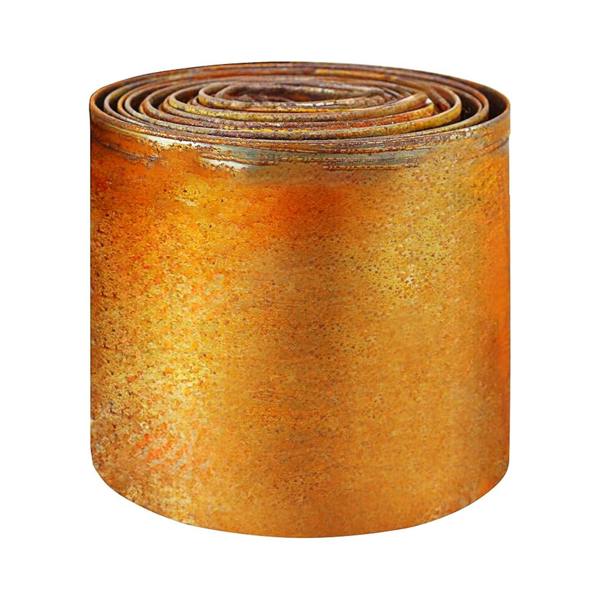 Nicoman Corten Metal Lawn Edging Garden Border Roll - 5m / 10m