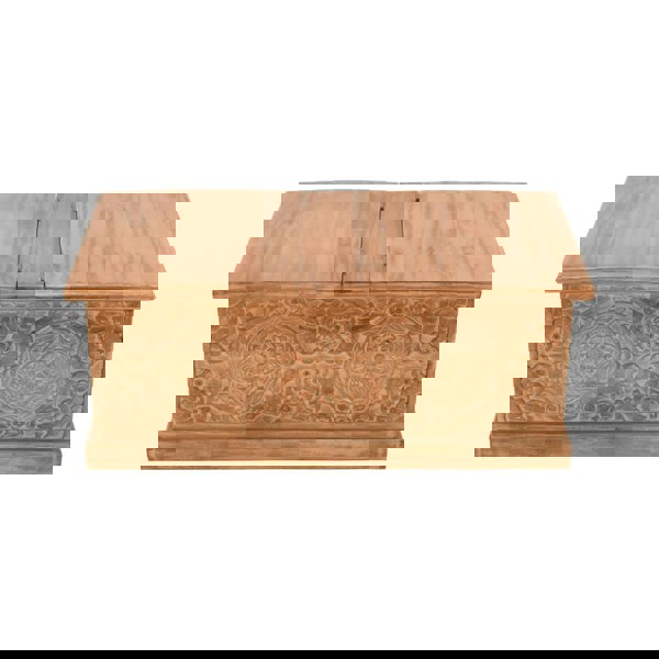 IH Design Viva Mango Wood Coffee Table / Blanket Storage Box