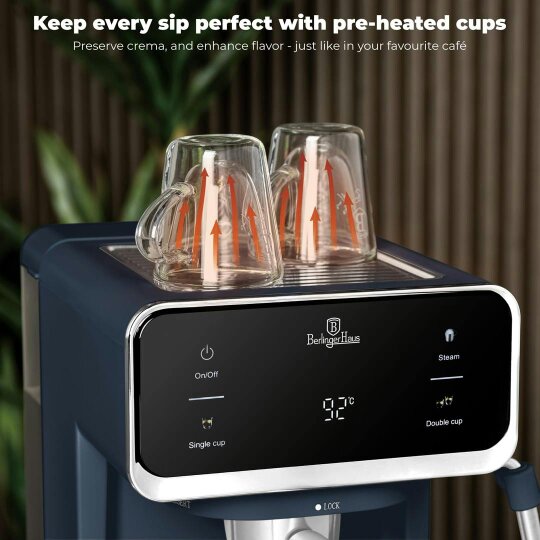 Berlinger Haus Espresso Coffee Maker, 3 in 1 BH9853