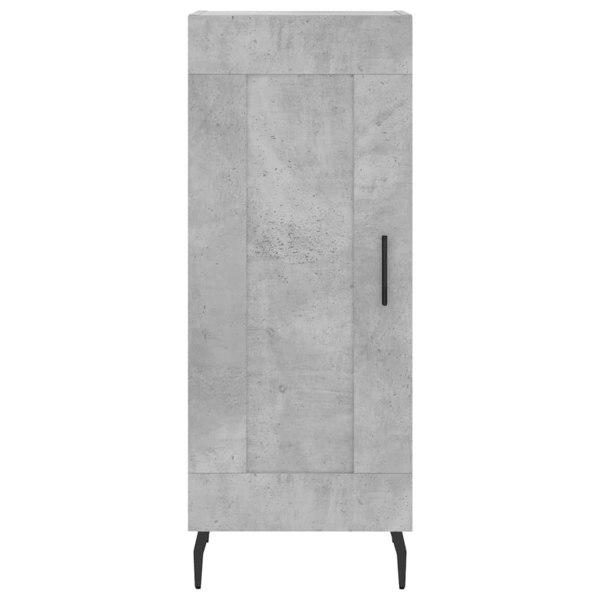 Berkfield Sideboard Concrete Grey 34.5x34x90 cm Engineered Wood