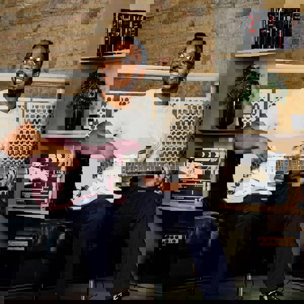 3rd Avenue Full Size Pastel Electric Guitar Pack#Colour_Pink