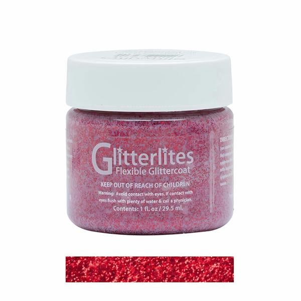 Angelus Glitterlites Paint - Sparkling Glitter Effects for Leather 1oz