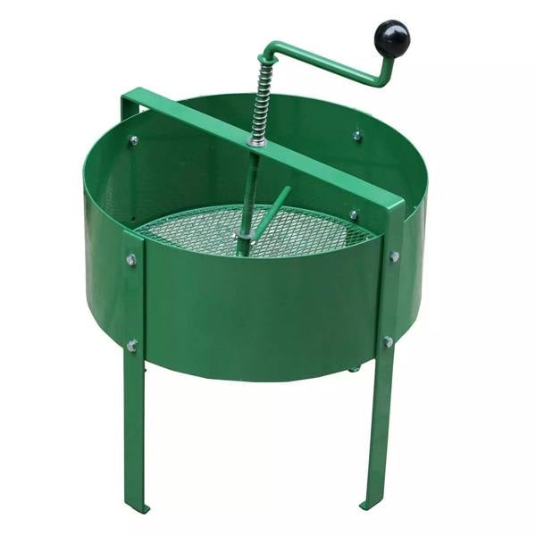 Gr8 Garden Rotary Soil Sifter Compost Sieve Large 18 Litre Earth Riddle Screener