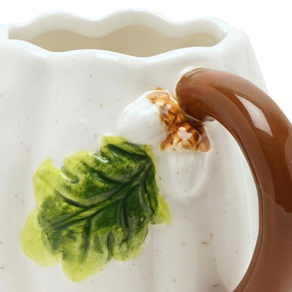 Country Living Set of 2 Pumpkin Shaped Mugs