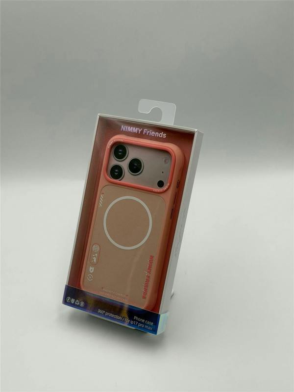 Nimmy Friends Nimmy Cool & Cute 2.0 Case with MagSafe for iPhone 17 Pro Max 6.9" Pink - N-YJKM-CX2.0-IP17-PRO-MAX-04
