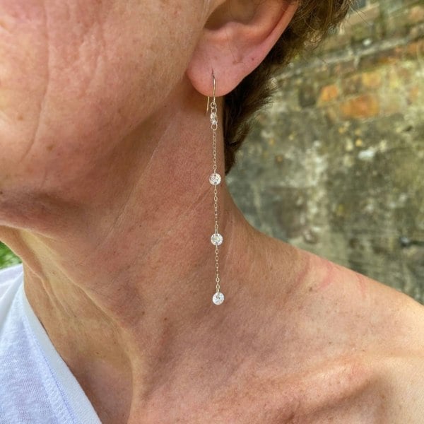 True Sparkle Drop Earring - Reeves & Reeves