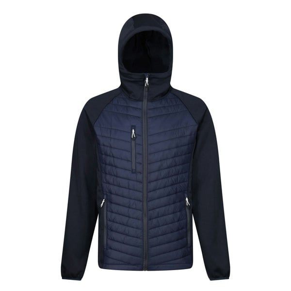 Regatta Men's Navigate Quilted Hybrid Jacket - Navy/Seal Grey