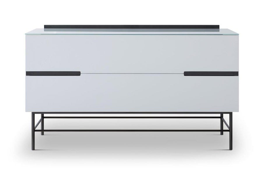 Two Drawer Low Sideboard by Gillmore