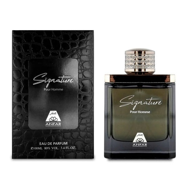 Anfar Signature Pour Homme 100ml EDP with box front view