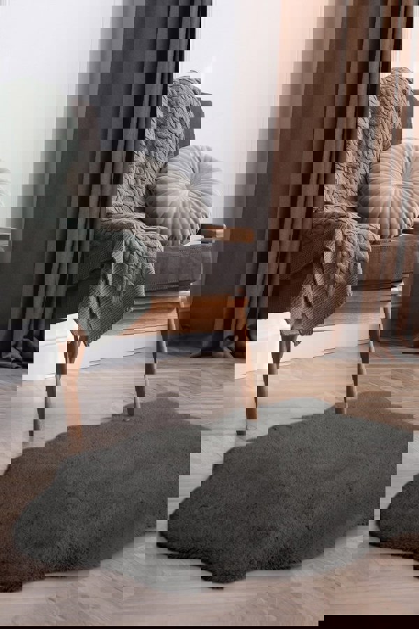 Luxury Fur Shaggy Rug – Ultra-Soft Geometric