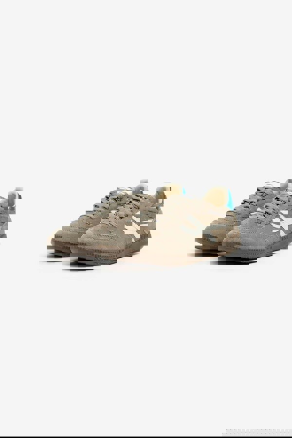 Pompeii Elan Sala Suede Men's Grey Sky Trainers