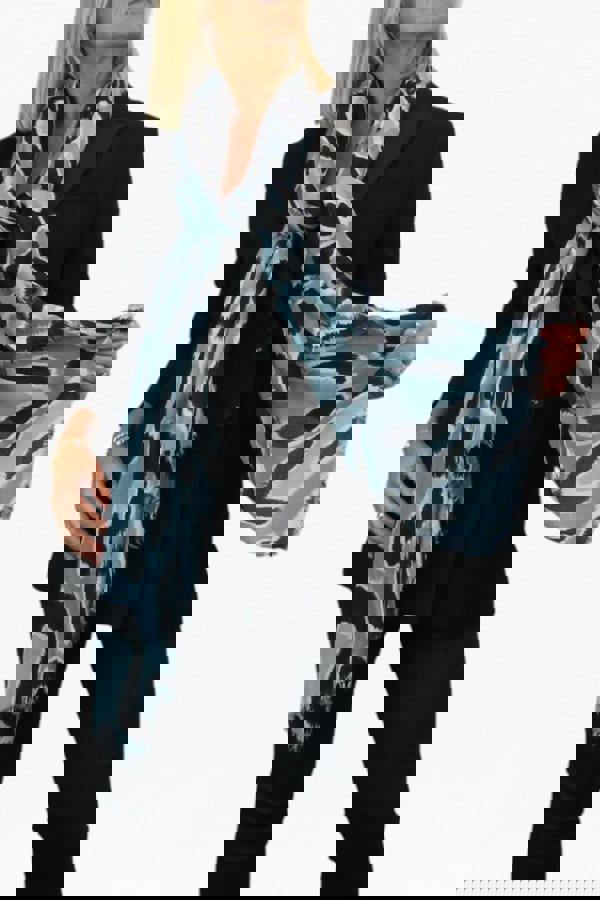 Paulo Due Leopard Spot Print Lightweight Shawl Scarf