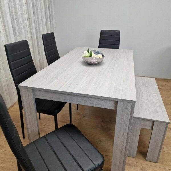 Kosy Koala Dining Table Set with 4 Chairs Dining Room, Kitchen table set of 4, and Bench