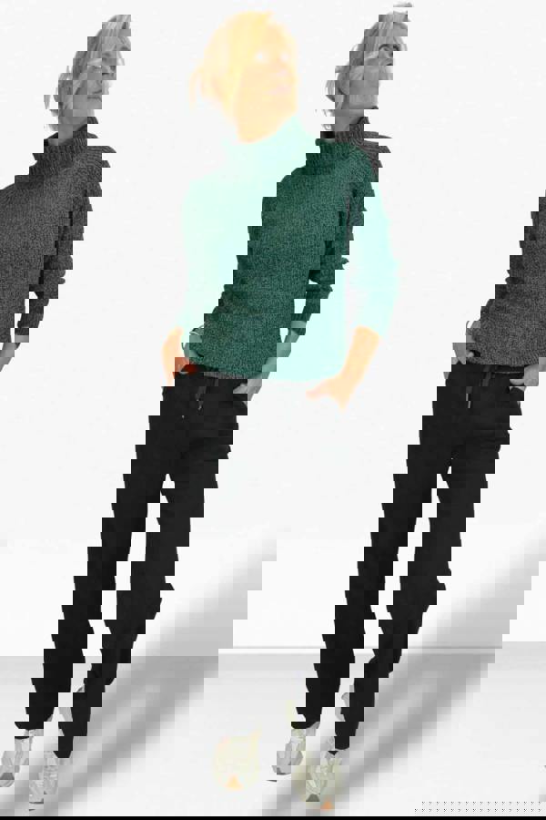 Paulo Due Womens Comfort Fleece Straight Leg Jogger Trousers