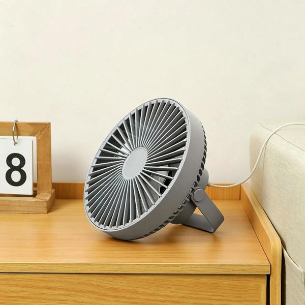 Leaper 2-in-1 Hanging and Standing Fan with Light
