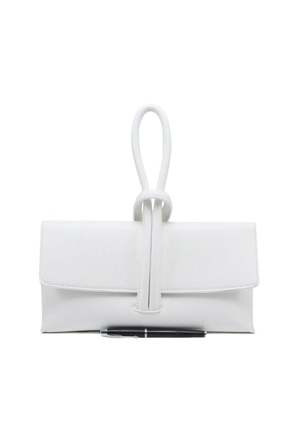 Pluspup Sleek Hand Purse with Magnetic Flap and Double Interior Pockets