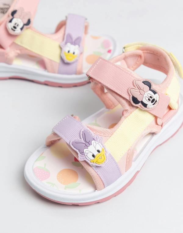Vanilla Underground Disney Minnie Mouse Girls Multicoloured Daisy Sandals