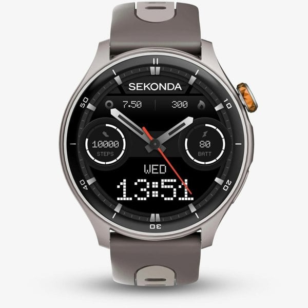 Sekonda Mens Active Pro Hybrid Silver Smartwatch 30238