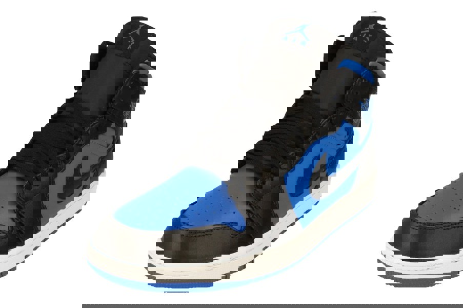 Nike Air Jordan 1 Mid Mens Trainers Dq8426  042 - Black Royal Blue White 042 - Photo 0