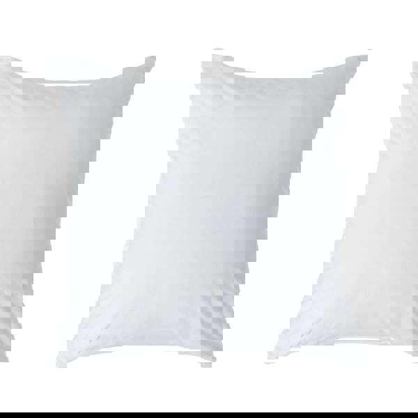 HOMESCAPES Crisp & Cool 200 TC Egyptian Cotton Percale Housewife Pillowcase, European Size