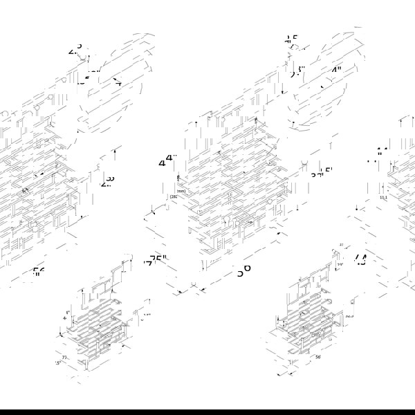 Dorel Home Manila Metal Bed Bronze Look - Double
